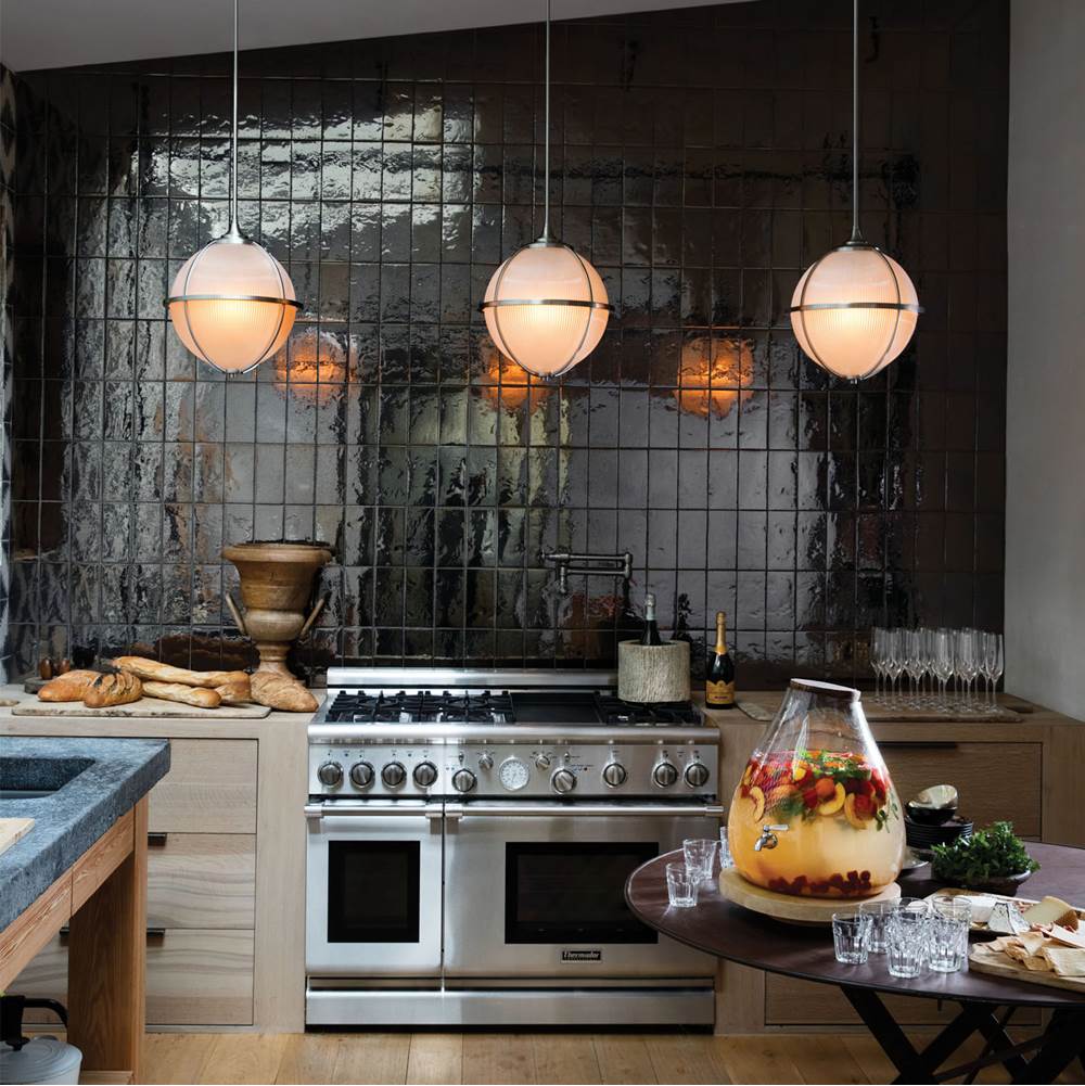 Hinkley Lighting 4744BN Brushed Nickel Medium Orb Pendant Image 3