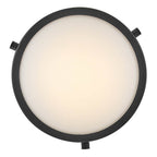Hinkley Lighting 47591BK-LCB Black Medium Semi-flush Mount Image 3