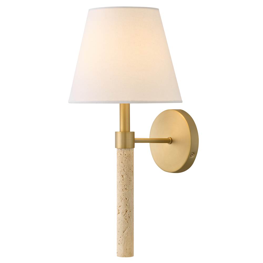 Hinkley Lighting 47720LCB Lacquered Brass Medium Single Light Sconce Image 1