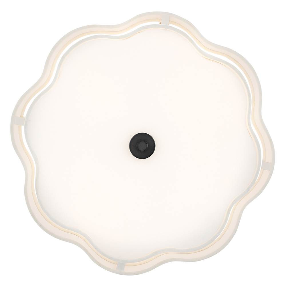 Hinkley Lighting 47733BK Black Medium Semi-flush Mount Image 3