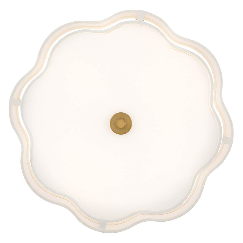 Hinkley Lighting 47733LCB Lacquered Brass Medium Semi-flush Mount Image 3