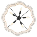 Hinkley Lighting 47734BK Black Medium Drum Chandelier Image 3
