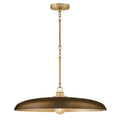 Hinkley Lighting 48165LCB-HZ Lacquered Brass Medium Dome Chandelier Image 1