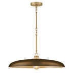 Hinkley Lighting 48165LCB-HZ Lacquered Brass Medium Dome Chandelier Image 1
