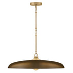 Hinkley Lighting 48165LCB-HZ Lacquered Brass Medium Dome Chandelier Image 2