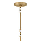Hinkley Lighting 48165LCB-VTD Lacquered Brass Medium Dome Chandelier Image 4