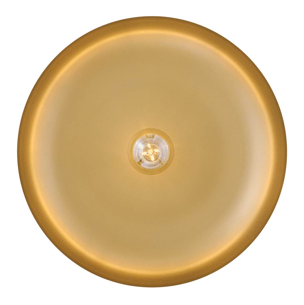 Hinkley Lighting 48167LCB-HZ Lacquered Brass Large Dome Pendant Image 3