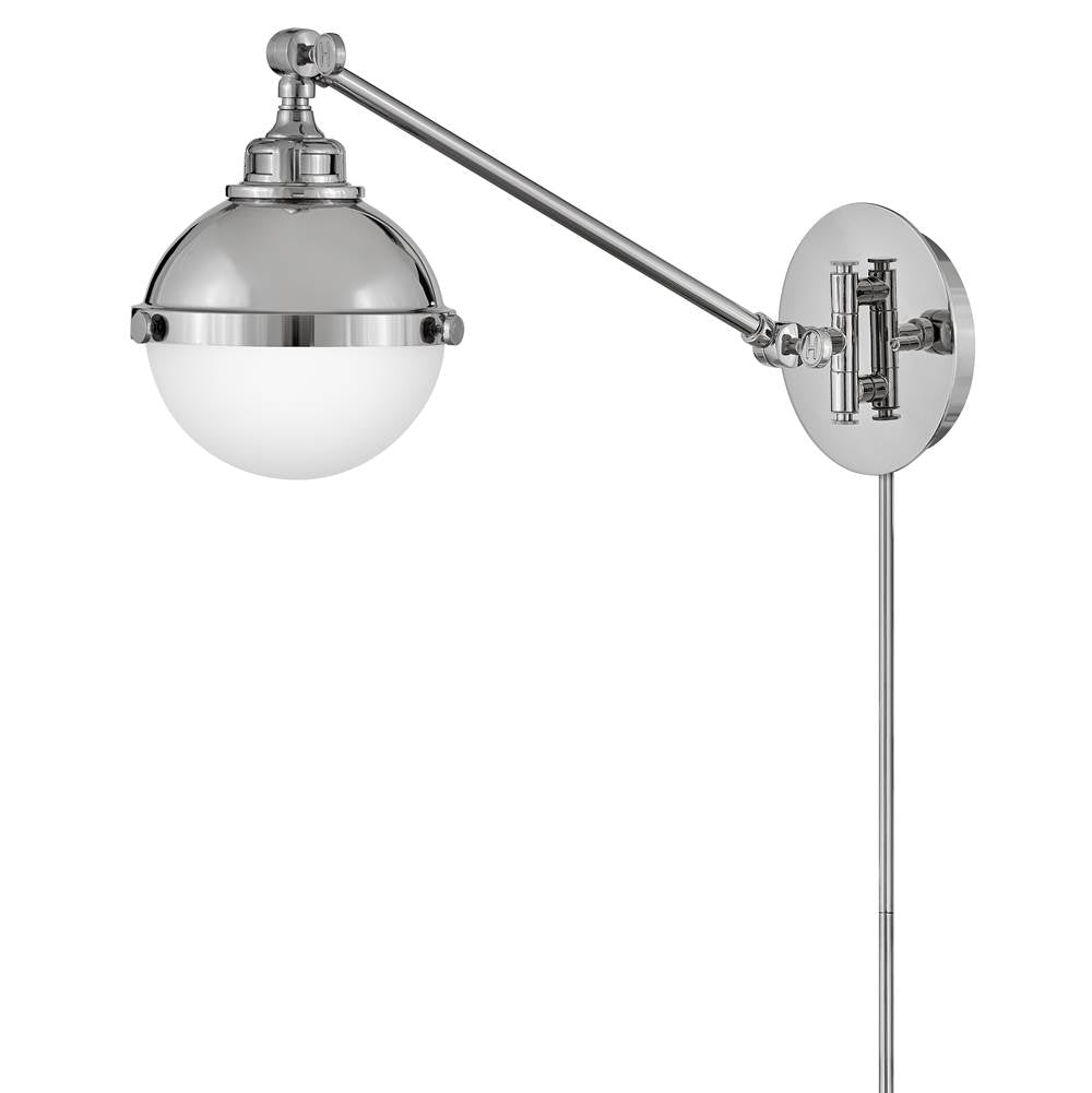 Hinkley Lighting 4830PN Polished Nickel Small Single Light Sconce Image 3