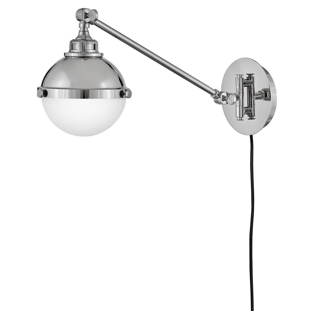 Hinkley Lighting 4830PN Polished Nickel Small Single Light Sconce Image 2