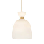 Hinkley Lighting 48347LCB Lacquered Brass Medium Pendant Image 4
