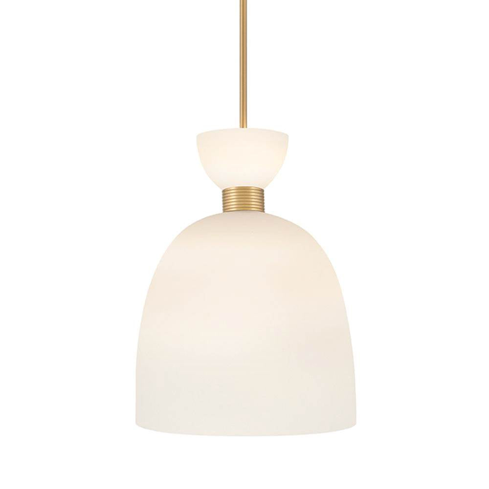 Hinkley Lighting 48347LCB Lacquered Brass Medium Pendant Image 4