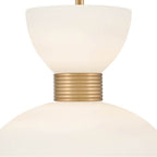 Hinkley Lighting 48347LCB Lacquered Brass Medium Pendant Image 3