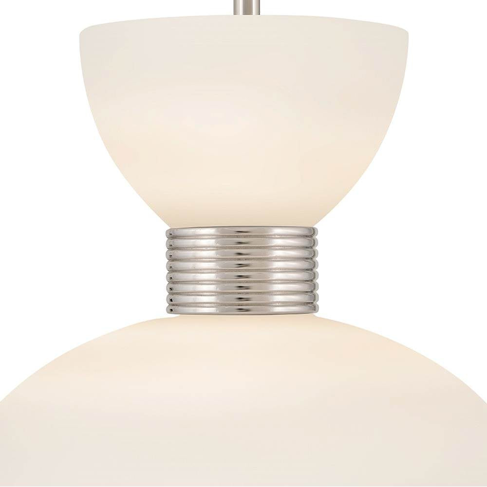 Hinkley Lighting 48347PN Polished Nickel Medium Pendant Image 3