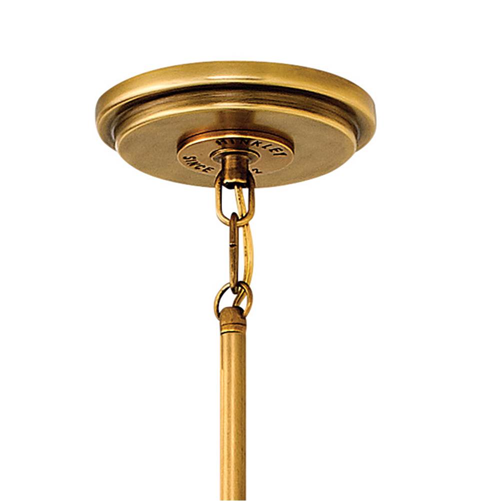 Hinkley Lighting 4834DZ Aged Zinc Small Pendant Image 2