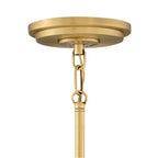 Hinkley Lighting 4834SA Satin Brass Small Pendant Image 2