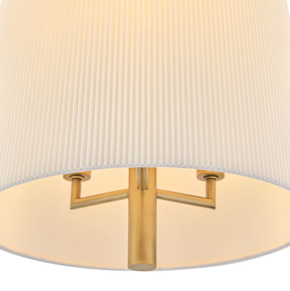 Hinkley Lighting 48533HB Heritage Brass Small Semi-flush Mount Image 4