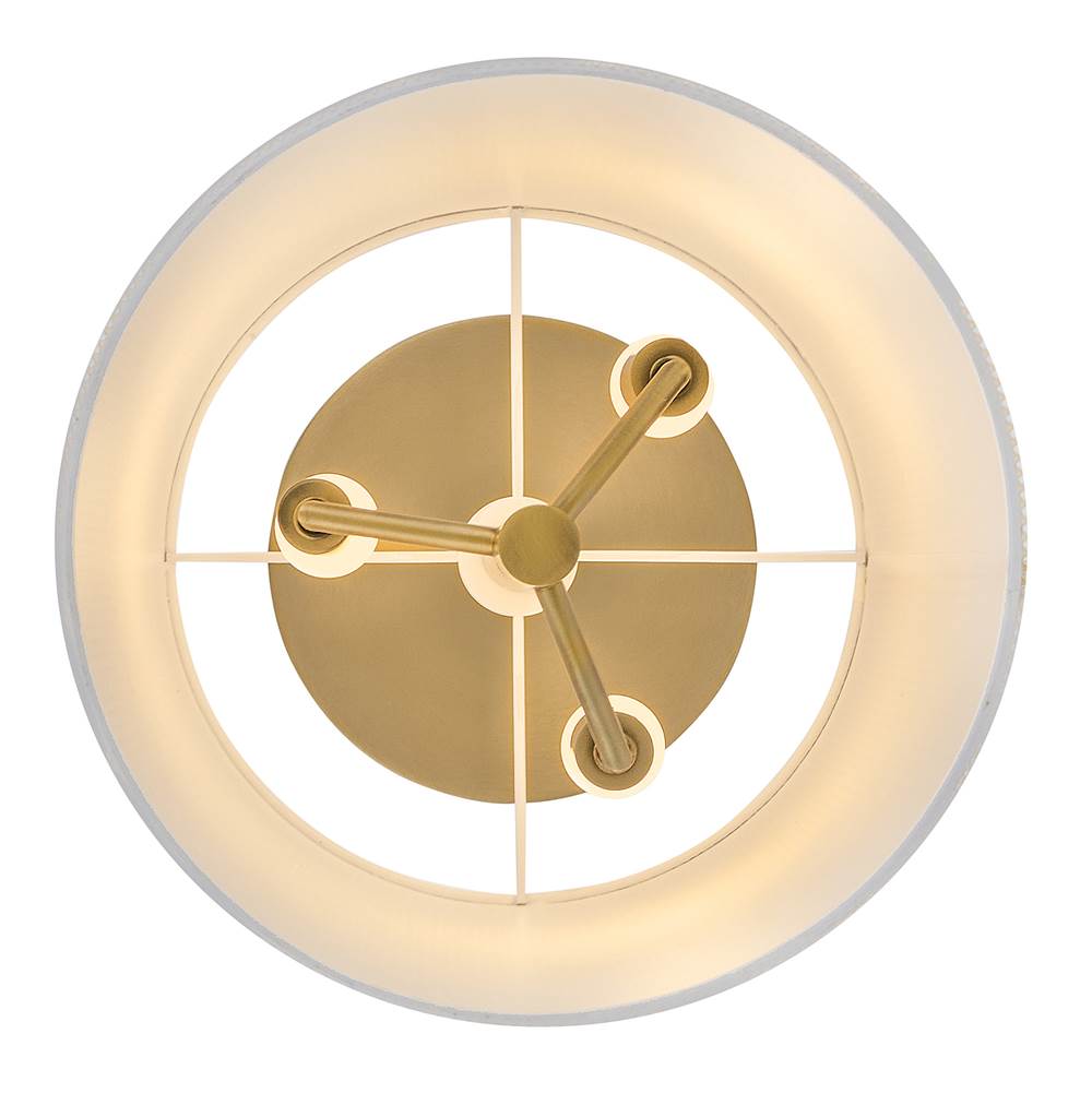 Hinkley Lighting 48533HB Heritage Brass Small Semi-flush Mount Image 3