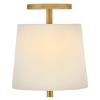 Hinkley Lighting 48533HB Heritage Brass Small Semi-flush Mount Image 2