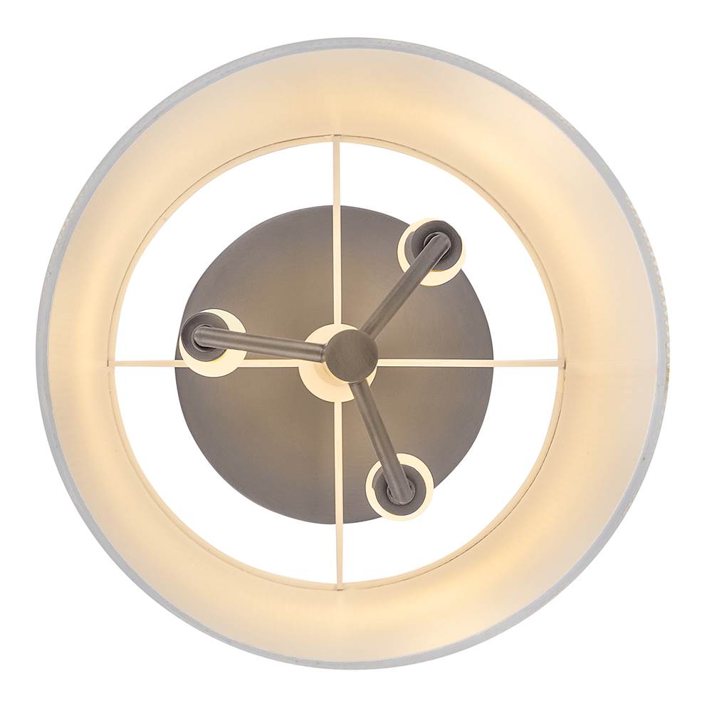 Hinkley Lighting 48533SXB Slate Bronze Small Semi-flush Mount Image 3