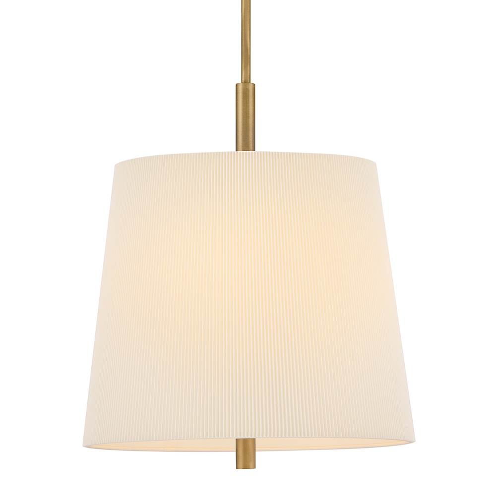 Hinkley Lighting 48537HB Heritage Brass Large Tapered Pendant Image 5