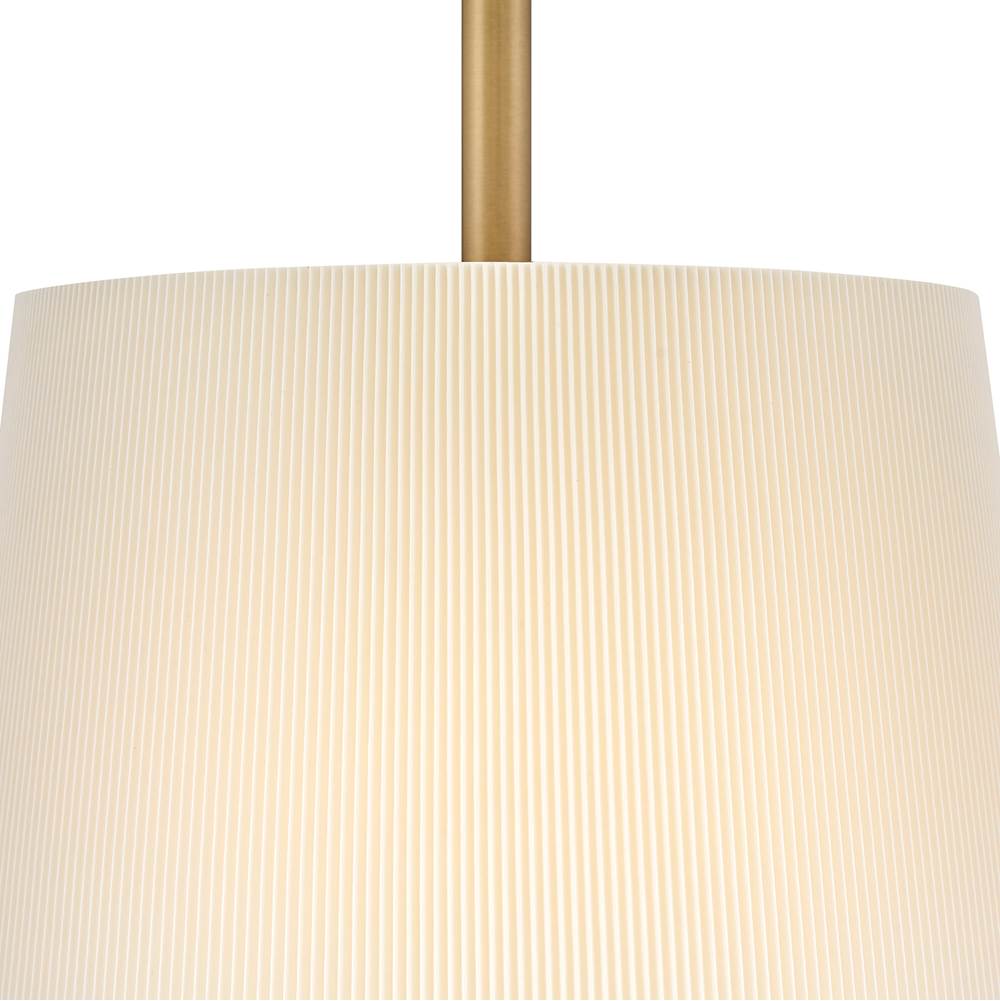 Hinkley Lighting 48537HB Heritage Brass Large Tapered Pendant Image 4