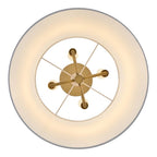 Hinkley Lighting 48537HB Heritage Brass Large Tapered Pendant Image 3