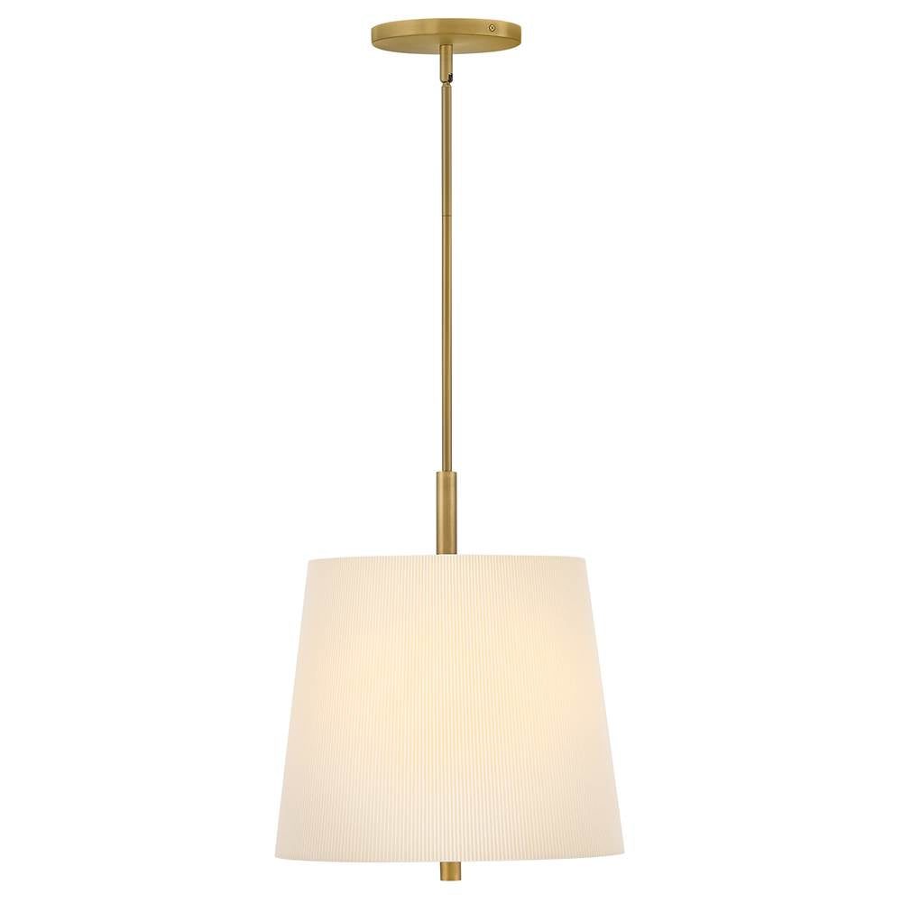 Hinkley Lighting 48537HB Heritage Brass Large Tapered Pendant Image 2