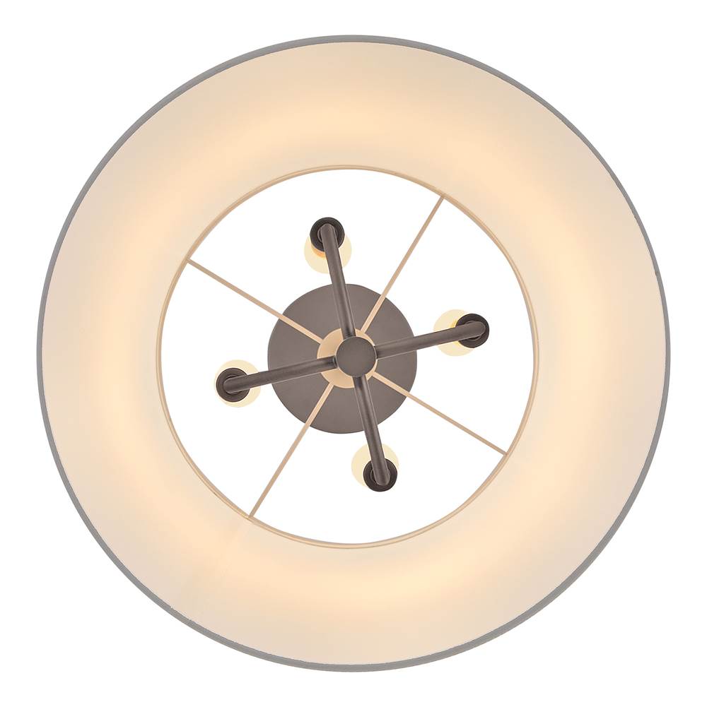 Hinkley Lighting 48537SXB Slate Bronze Large Tapered Pendant Image 3
