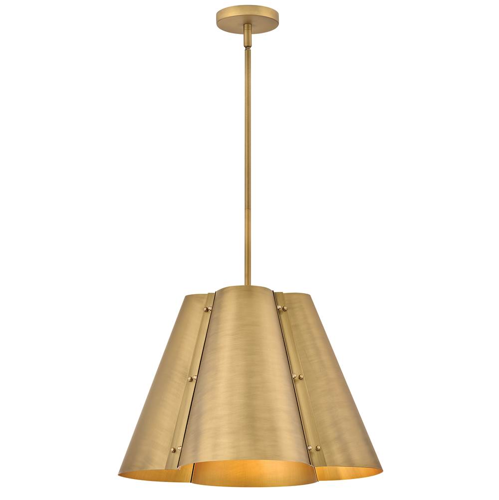 Hinkley Lighting 48544HB Heritage Brass Large Pendant Image 1
