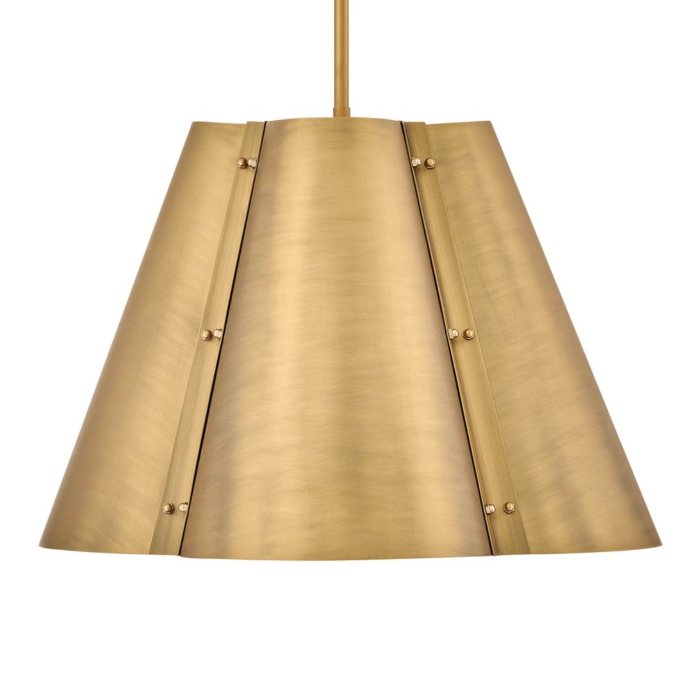 Hinkley Lighting 48544HB Heritage Brass Large Pendant Image 5
