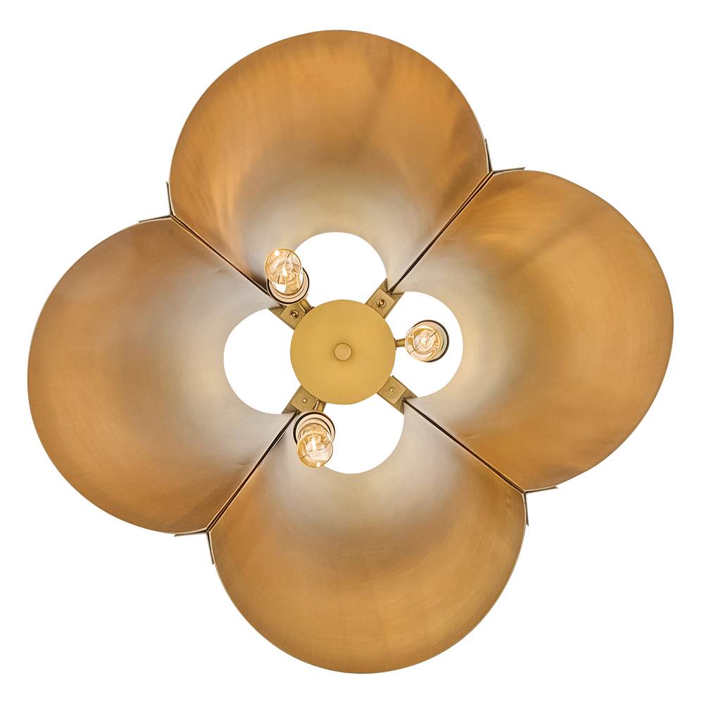 Hinkley Lighting 48544HB Heritage Brass Large Pendant Image 3