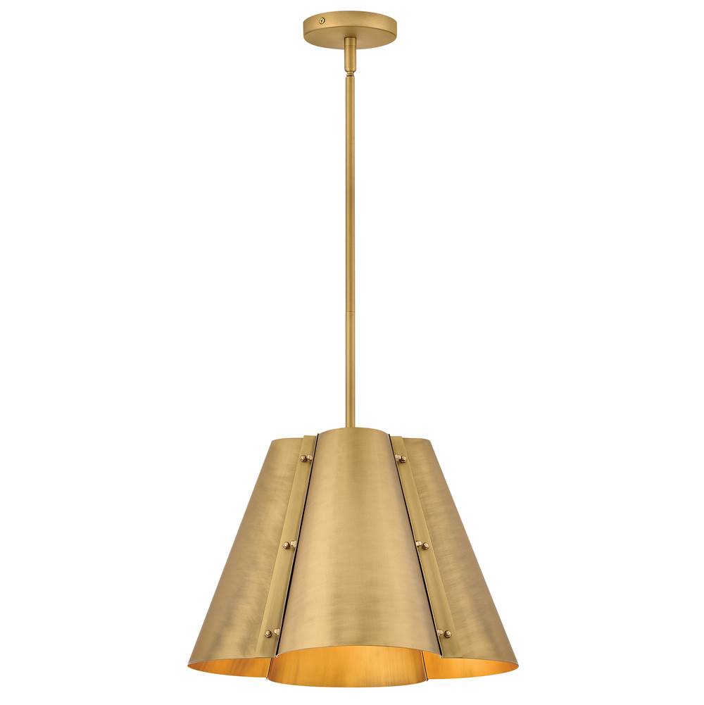 Hinkley Lighting 48547HB Heritage Brass Medium Pendant Image 1