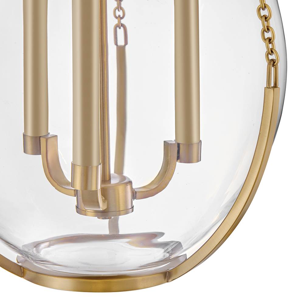Hinkley Lighting 48557LCB Lacquered Brass Medium Pendant Image 5
