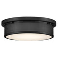 Hinkley Lighting 48561BK Black Medium Flush Mount Image 1