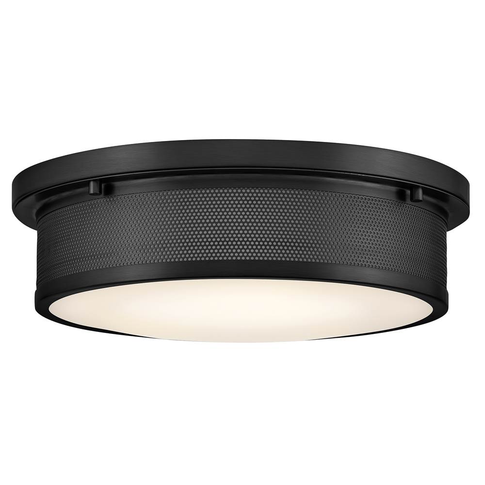 Hinkley Lighting 48561BK Black Medium Flush Mount Image 1