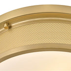 Hinkley Lighting 48561LCB Lacquered Brass Medium Flush Mount Image 5