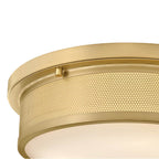 Hinkley Lighting 48561LCB Lacquered Brass Medium Flush Mount Image 4