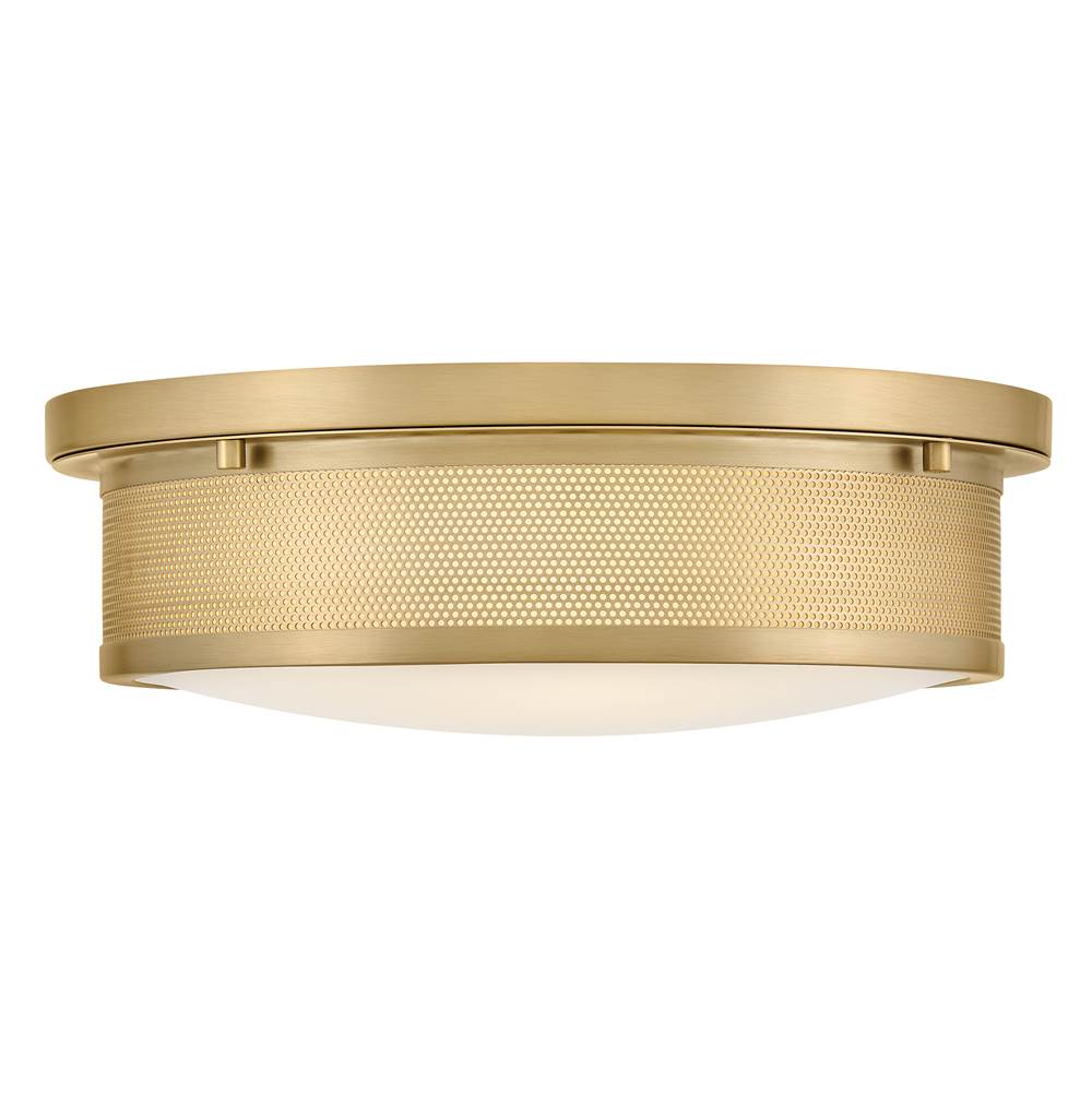 Hinkley Lighting 48561LCB Lacquered Brass Medium Flush Mount Image 2