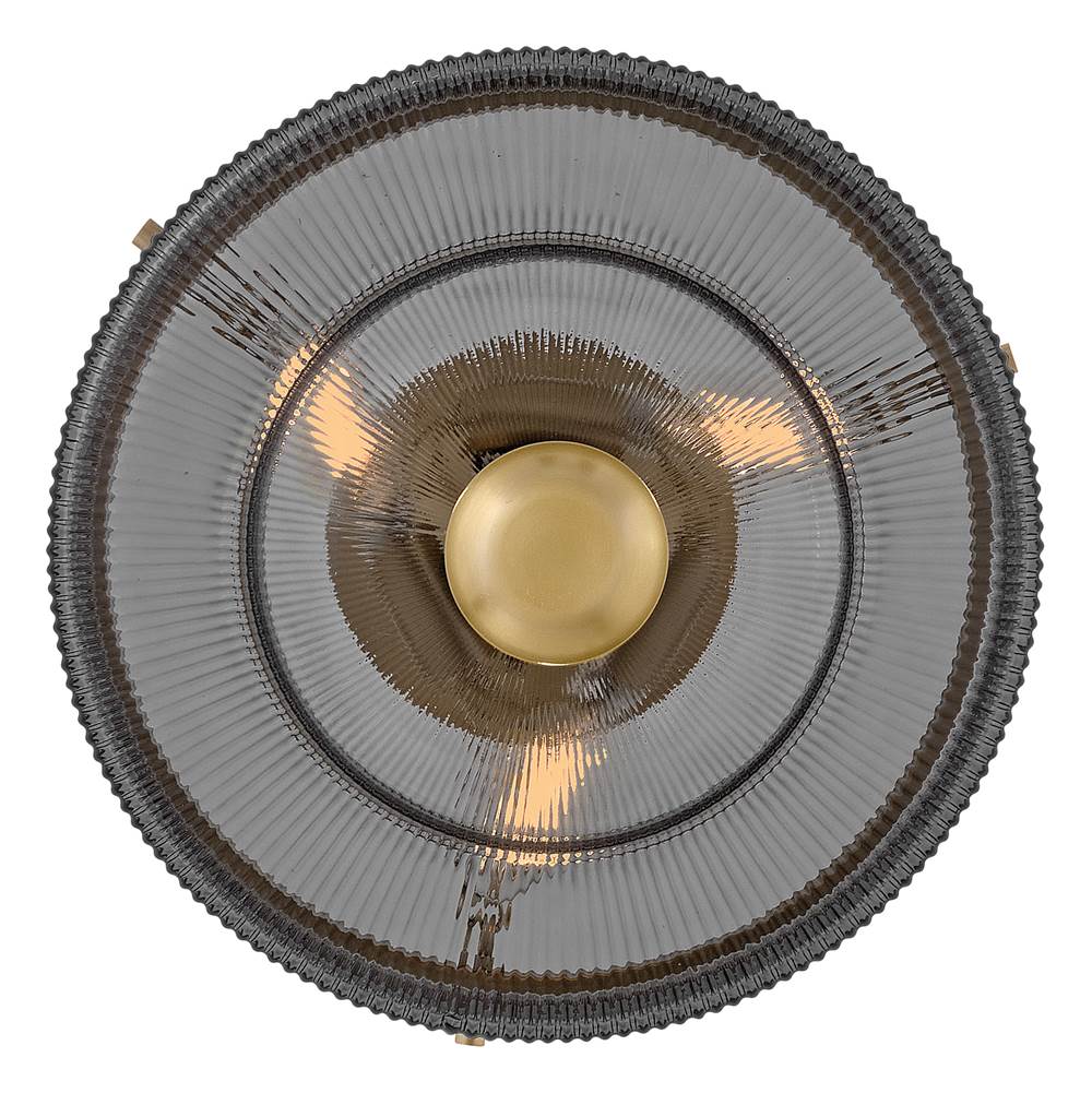 Hinkley Lighting 48571LCB-SM Lacquered Brass Small Semi-flush Mount Image 3