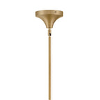 Hinkley Lighting 48573LCB Lacquered Brass Large Pendant Image 4