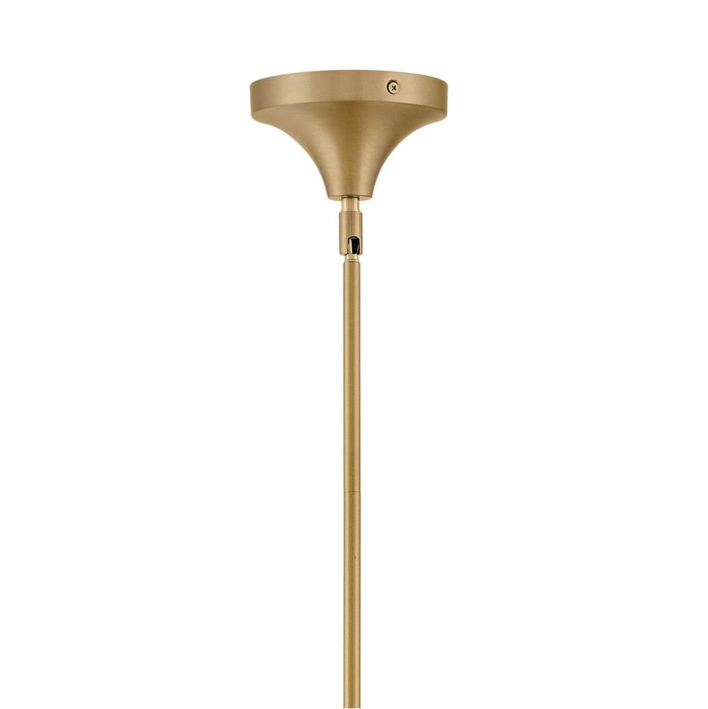 Hinkley Lighting 48573LCB Lacquered Brass Large Pendant Image 4