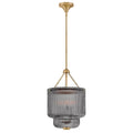 Hinkley Lighting 48577LCB-SM Lacquered Brass Medium Pendant Image 1