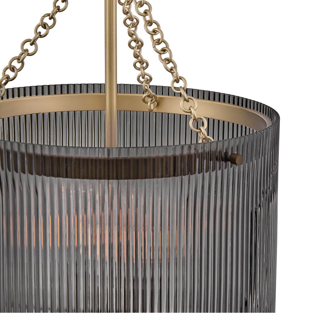 Hinkley Lighting 48577LCB-SM Lacquered Brass Medium Pendant Image 6