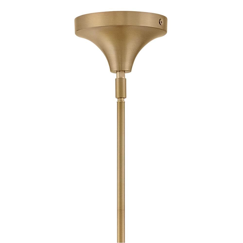 Hinkley Lighting 48577LCB-SM Lacquered Brass Medium Pendant Image 4