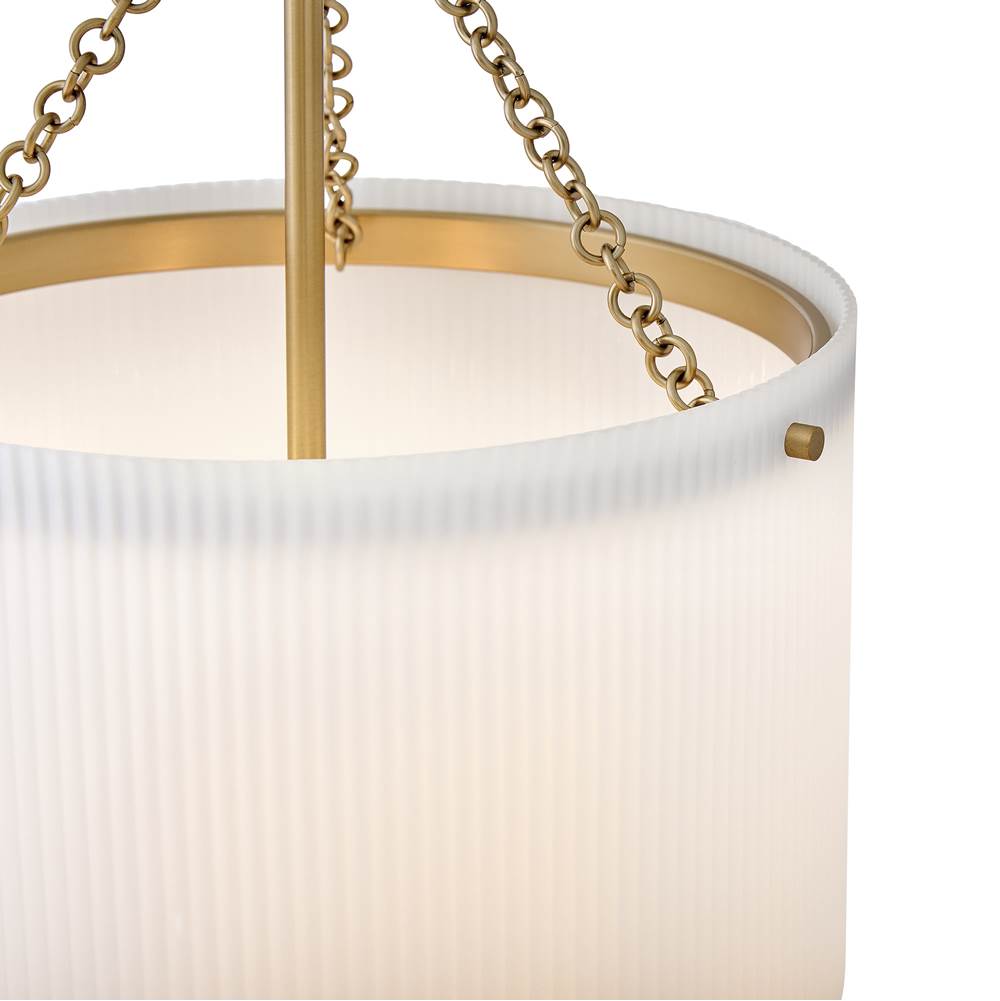 Hinkley Lighting 48577LCB Lacquered Brass Medium Pendant Image 6
