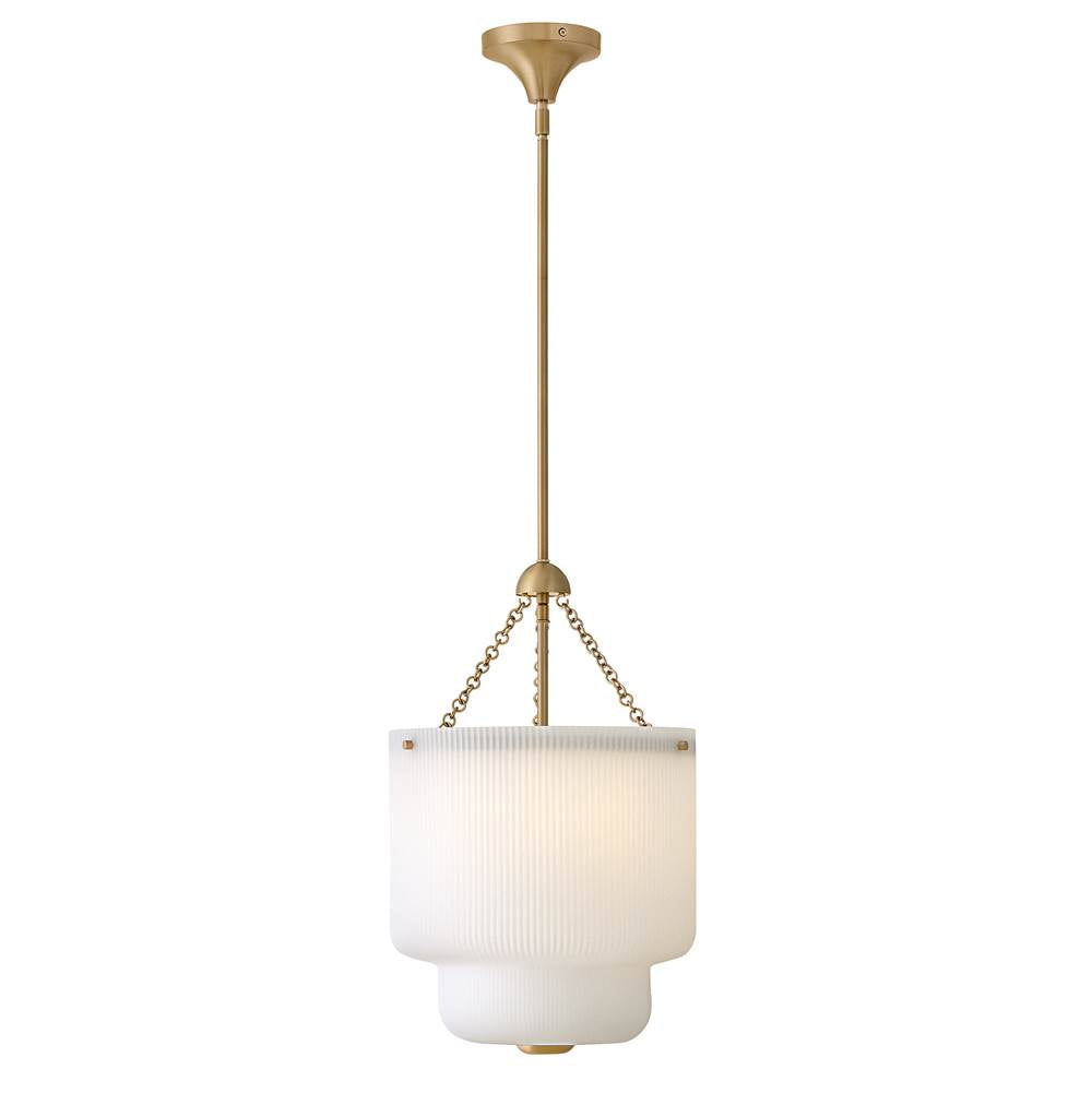 Hinkley Lighting 48577LCB Lacquered Brass Medium Pendant Image 2