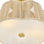 Hinkley Lighting 48581LCB Lacquered Brass Small Semi-flush Mount Image 5