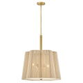 Hinkley Lighting 48586LCB Lacquered Brass Medium Chandelier Image 1
