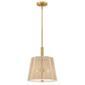 Hinkley Lighting 48587LCB Lacquered Brass Medium Pendant Image 1