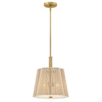 Hinkley Lighting 48587LCB Lacquered Brass Medium Pendant Image 1